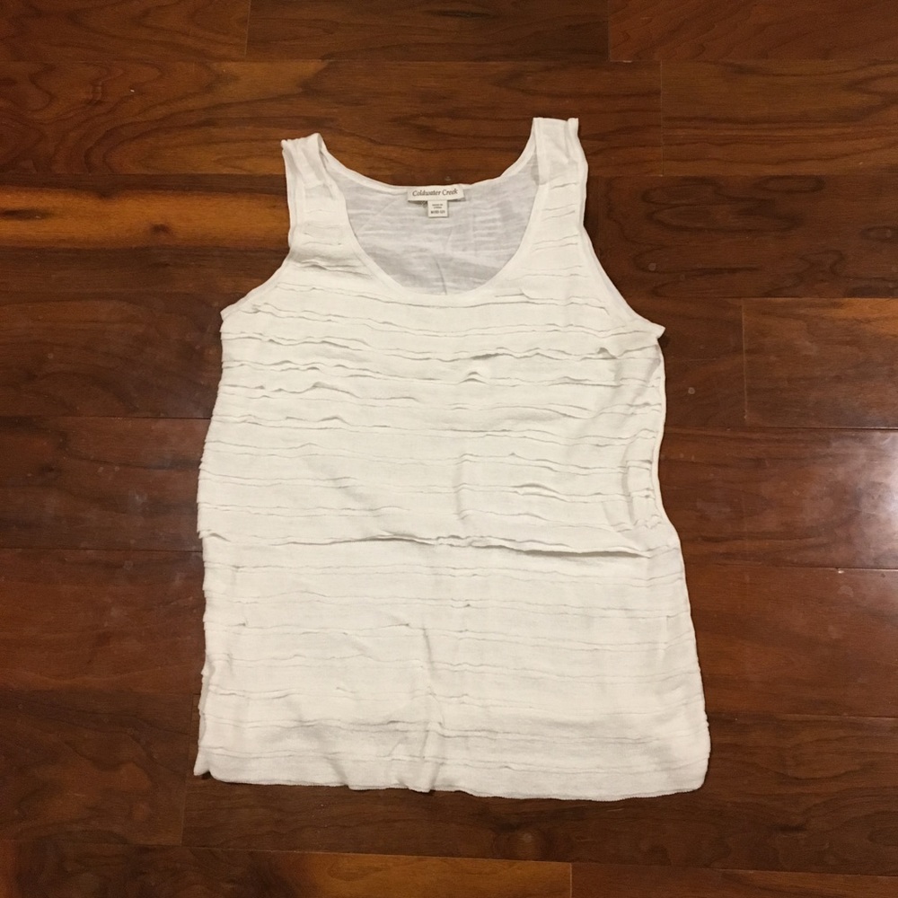 White tank top